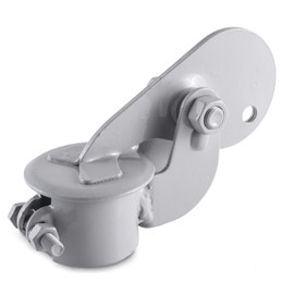 1-1/2 Inch Tractor Exhaust Silencer Weather Flap Rain Cap Muffler Cover 1.5" - Gray