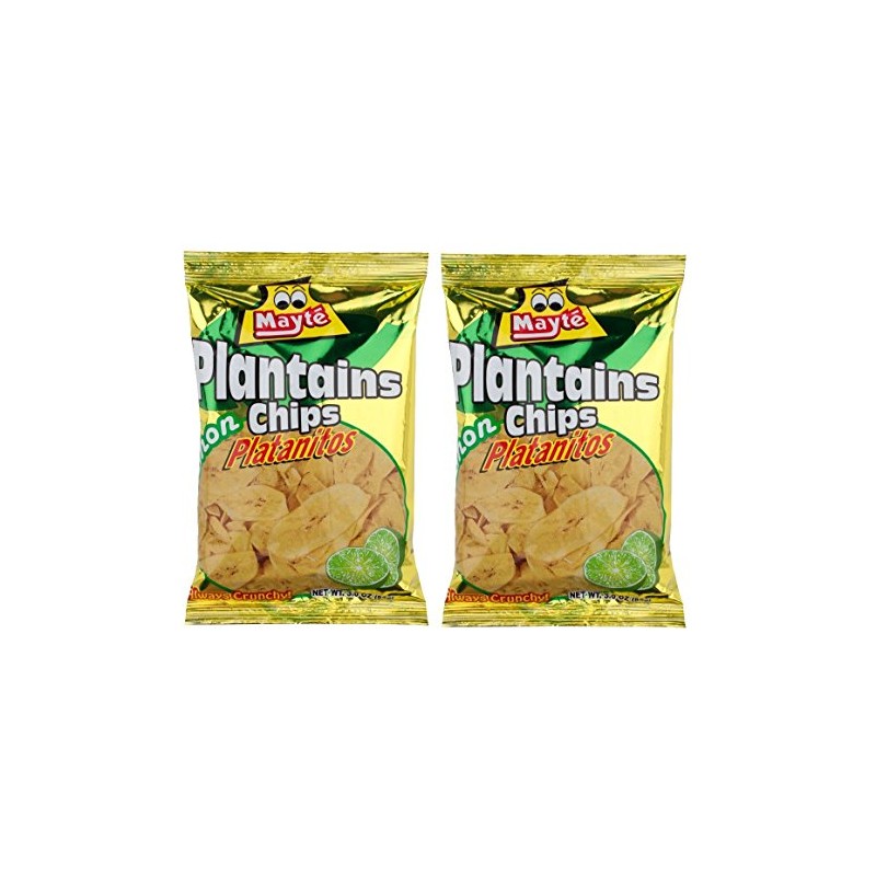 MAYTE Platanitos Limon 85 gr. - 2 Pack / Plantains