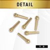 factus Bridge Pin for Acoustic Guitar, End Pin, Brass, Brass