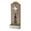 Pajoma 15351 Holzboard Bottle Opener with Tray DECAP Natural /