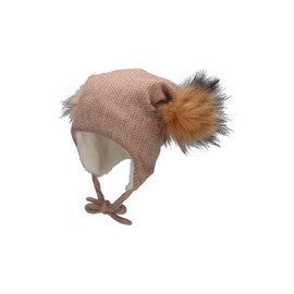 Sterntaler Girls' Inka Bobble Hat, beige