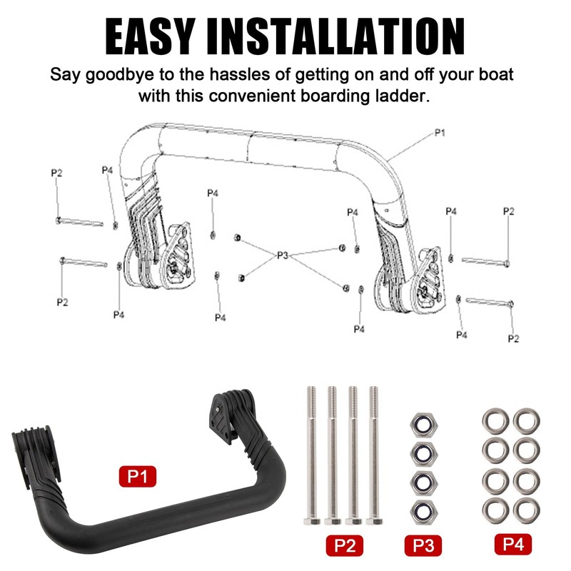 PSLER Reboarding Ladder,Boarding Step for 295100869 295100747 GTR GTR X
