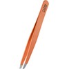 Rubis Tweezer Classic Soft Touch Orange Tweezer Tweezer Shaded Blade