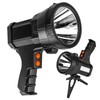 Vanvale Super Bright Rechargeable Spotlight,Handheld Rechargeable LED Flashlight Ultra-Long Standby