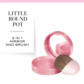 Bourjois Little Round Pot Blusher 34 Rose D'Or, 2.5g