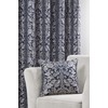 Emma Barclay Eden - Jacquard Cushion Cover in Navy -