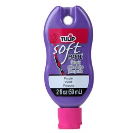 Tulip Soft Fabric Paint 2oz, Matte Purple, One Size