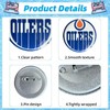 3 Pcs Oilers Buttons Pins, Hockey Team Badge Decoration Accessories