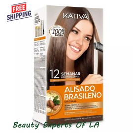 12 WEEKS  Kativa Brazilian Straightening Alisado  Brasile√±o  Kit,  US SELLER