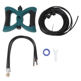 Standing Misters Outdoor Misting Cooling System Flexible Adjustable Angle Anti Leakage Portable Mister with 10m Extension Hose for Yard US Thread
