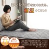 Matdeco Bedding Pad, Single, Winter, Flannel, Washable, Reversible, Spring, Autumn,