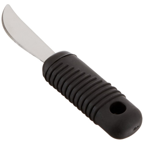 Sammons Preston 79466 Sure Grip Rocker Knife with 4" Length Thick Rubber Handle with Good Grips
