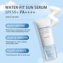 Centella Sunscreen, Sun Serum, Lightweight SPF 50+ PA++++, Hydrating Suncream for Women - 50ml