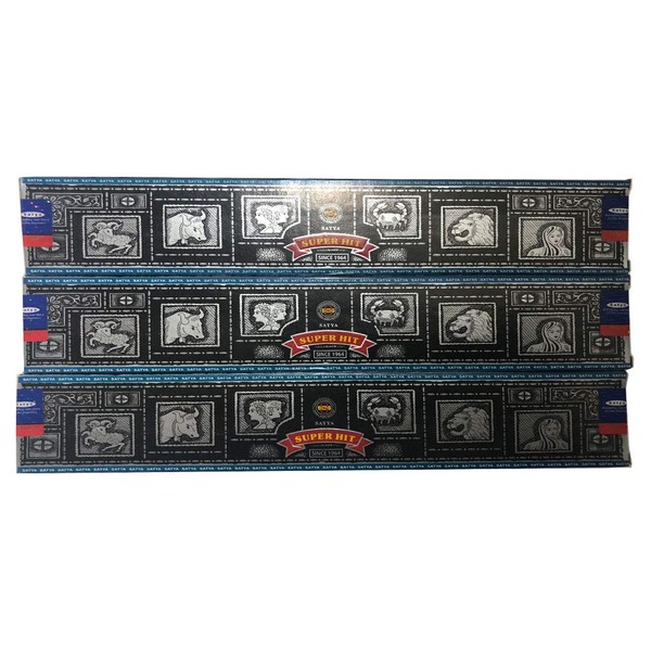 Satya Nag Champa - Super Hit Incense Sticks - Pack