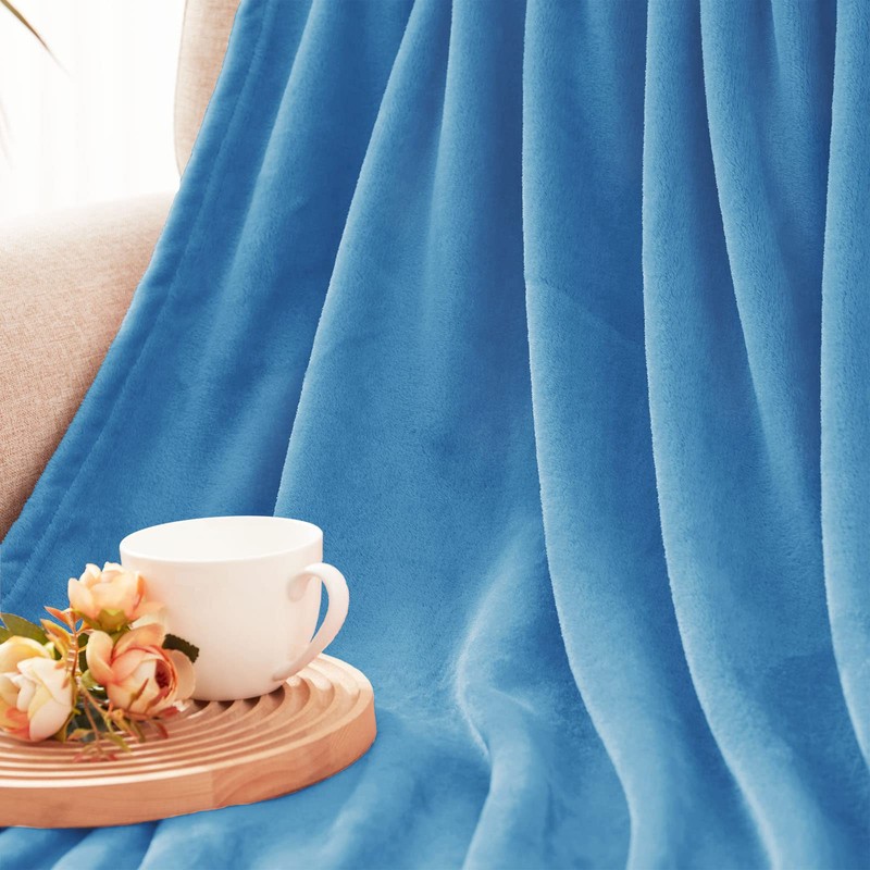Exclusivo Mezcla Soft Throw Blanket, 127 x 178 CM Fleece