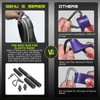 GEKU FIT Resistance Band Bar, Length-Adjustable Detachable Heavy Duty Workout