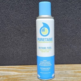 Puretane Lighter Butane Fuel: Clean-Burning, and Food-Grade 300ml 10.14 fl.oz.