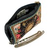 Mary Frances Shine On Beaded Crossbody Cell Phone Bag Clutch