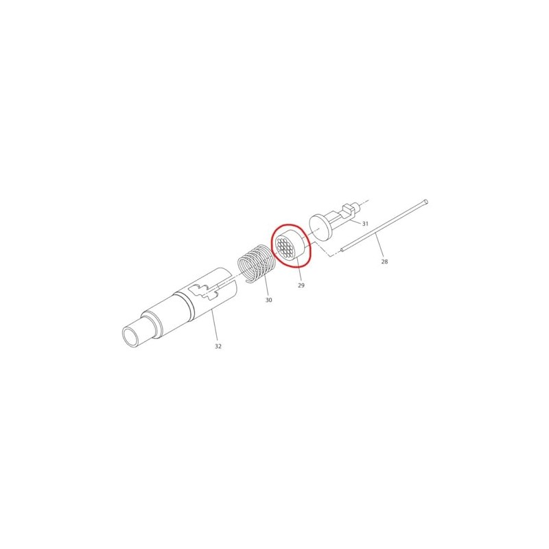 Ingersoll Rand Replacement Part PF2219-21 - Needle Holder for Ingersoll