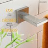 KOKOSIRI Towel Holder Brushed Nickel Bathroom Accessory Hand Towel Bars