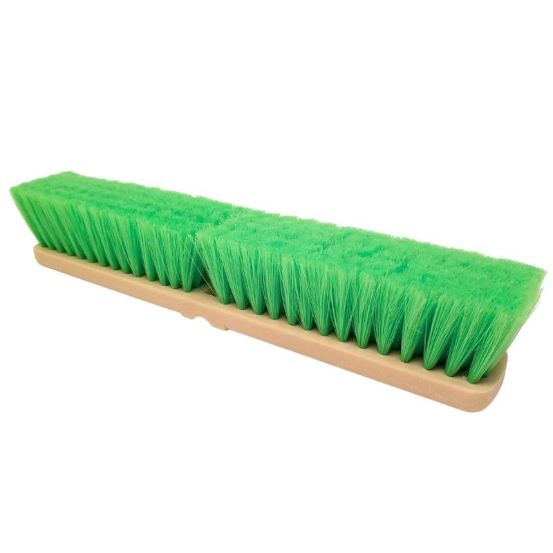 Teravan Green Flow Through Brush Head, 18-Inch Extra Soft Bristle
