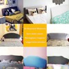 Elastic Headboard Cover For Upholstered Bed/Wood/Leather Headboard Cover Double Single