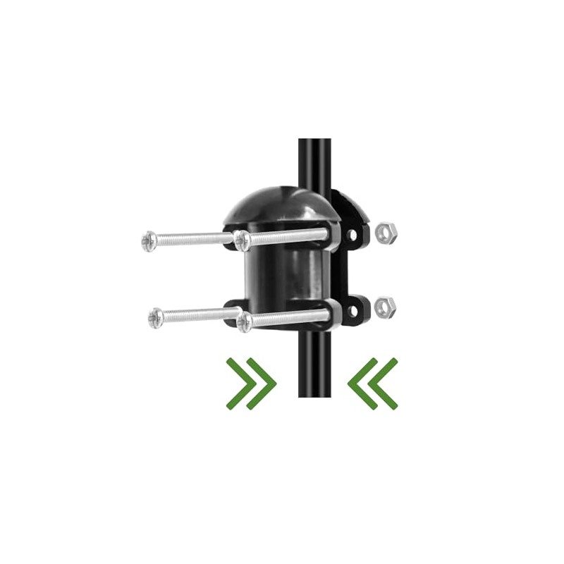 Squirrel Baffle Accessory for Bird Feeder Pole, Pole Mounted Buckle