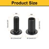 uxcell 15 Sets Screw Post, Male M6x16mm Carbon Steel Screw