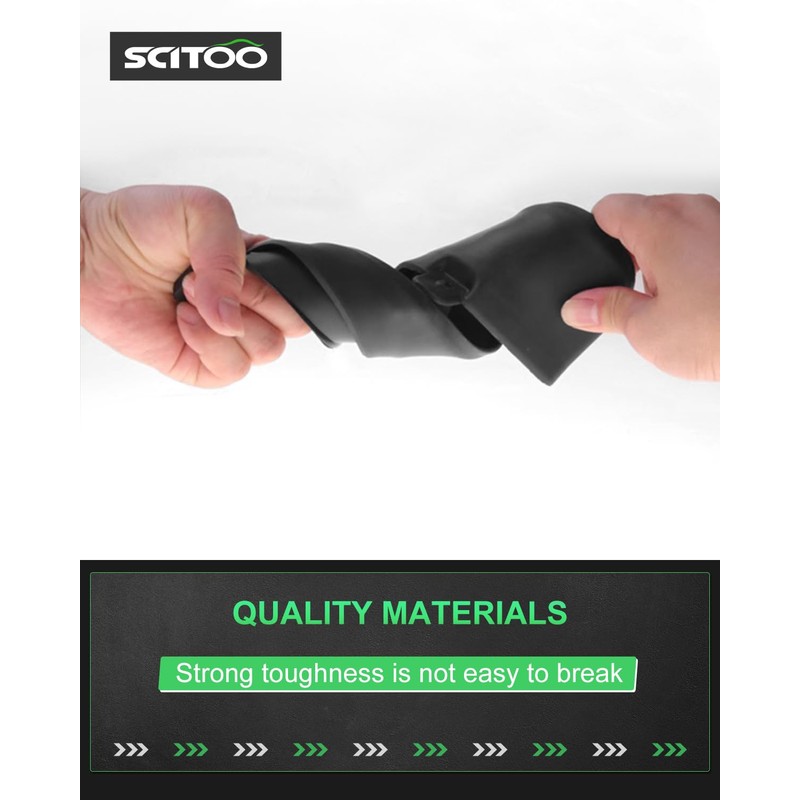 SCITOO Mud Flaps 4PCS Suitable for Volkswagen Jetta 2006-2009 Front