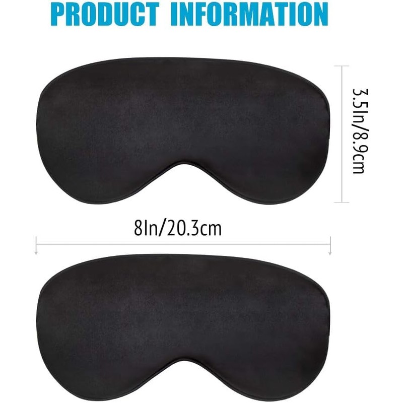 Inertop Comfort Sleep Mask, Deep Rest Light Blocking Eye Mask