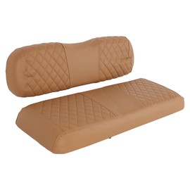 SCITOO Golf Cart Seat Cover for Club Car, EZGO, Yamaha Rear Seat Soft Comfortable Seat Cover, Easy to Install