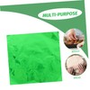 PACKOVE 100pcs Green Aluminum Foil Candy Wrappers Food Grade Packaging