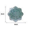 Titanape Small Green Mandala Trinket Dish Jewellery Tray, Ceramic Decorative