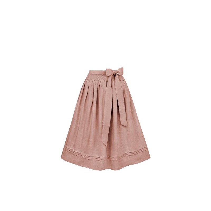 Stockerpoint Women's Mina Dirndl Apron, antique pink, 34 - 38