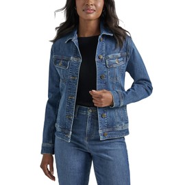 Lee Womens Legendary Rider Denim Jacket Standout Large
