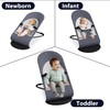 Portable Baby Bouncer Seat for Infants, 0-18 Months, 3 Modes