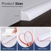 Flexible Quarter Round Molding,Peel and Stick Rubber Quarter Round Trim