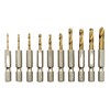 Takagi Earth Man Short Ironwork Drill, Set of 10, 0,