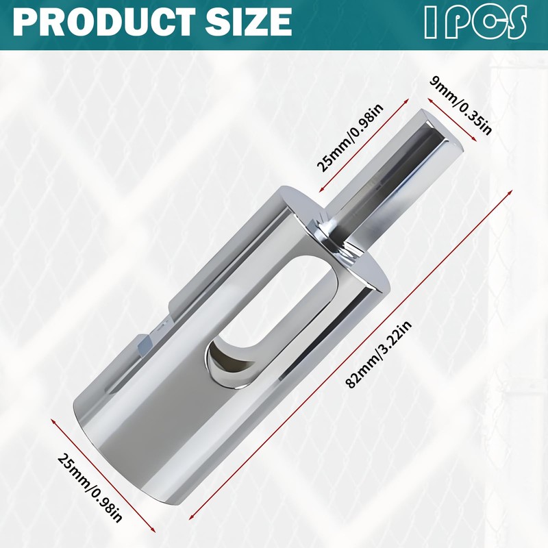 Fence Wire Twisting Tool 9 Gauge Drill Chuck,Fence Tools,Chain Link