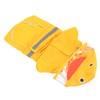 Dog Raincoat Waterproof Transparent PVC Brim Adjustable Hooded Dog Rain