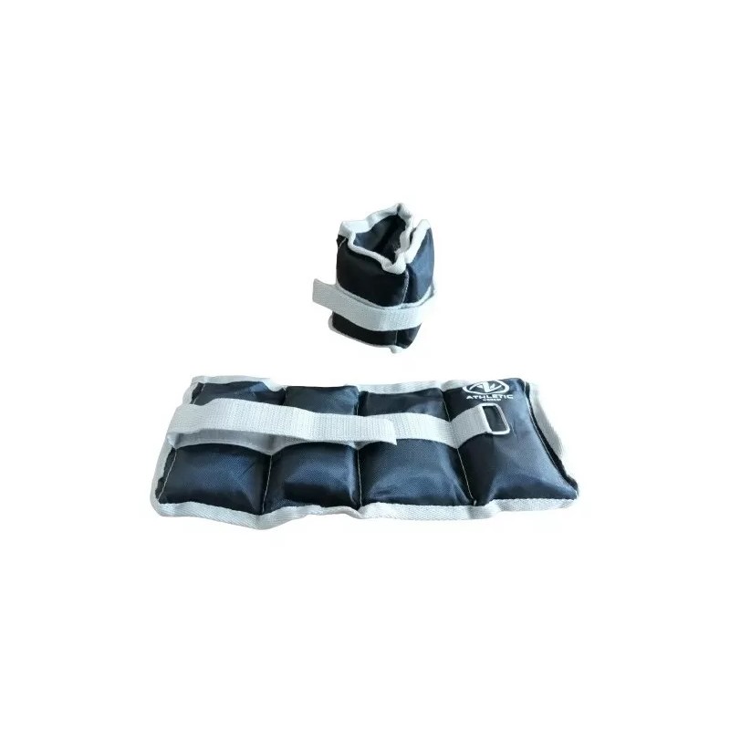 Athletic Works Polainas Pesas 2.26kg Par Ajustables Para Muñecas Y