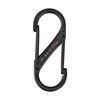 Nite Ize SB1-2PK-01 Size-1 S-Biner, Black, 2-Pack