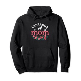 Labrador Mom Gifts Womens Labrador Dog Lover Owner Christmas Pullover Hoodie