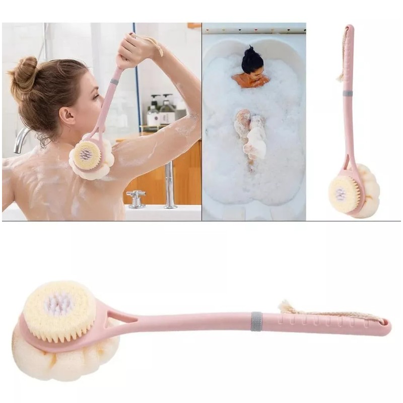 J & S Home Cepillo Corporal De Baño Ducha Exfoliante