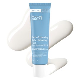 Paula's Choice RESIST Daily Hydrating Fluid Face Moisturizer with SPF 50 Sunscreen, Face Sunscreen for Oily Skin, Chamomile & Vitamin E, UVA/UVB Protection, Fragrance-Free, TSA Friendly, 2 Fl Oz
