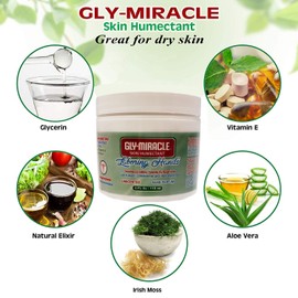 DSG Innovations GLY MIRACLE Laboring Hands Skin Humectant 4 oz Cream Moisturizer Unscented