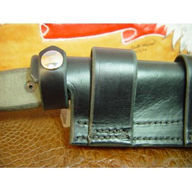 Custom Leather Knife Sheath Fits Rat 4 and ESEE 4, Leather Fixed Blade Knife Holder, Dyed Black