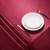 Counfeisly 1 Pack Square Tablecloth Stain Resistant Wrinkle Free Silkly