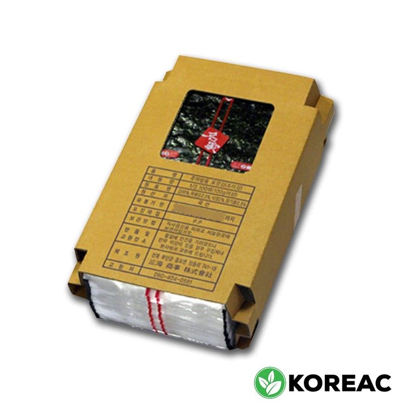 KOREAC _[100 hojas] Envoltorios de algas marinas para bola de