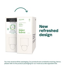 ATTITUDE Natural Hand Soap EWG Verified Eco Refill 676 Fl Oz Vegan Olive Leaf Extract